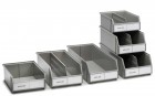 Stohovací zásobník Kennoset, šedý, 230x300x120mm, 6323-30R