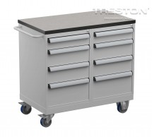 Vozík na nářadí Tool Trolley 3, vinylová deska, TWIN45-103-41