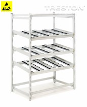 Základní modul Treston FiFo Flow Rack, M1350, ESD, 1385x805x1860mm, TFR1350-49