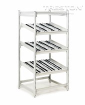 Válečkové profily do FiFo Flow Rack, 4ks, ESD, TFRRS-49