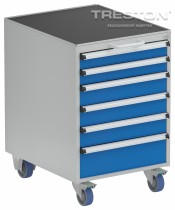 Zásuvková skříňka 53/66-2, kolečka, 5366302-07