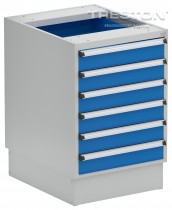 Zásuvková skříňka 53/66-8, sokl, 5366208-07