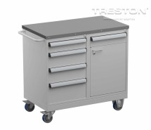 Vozík na nářadí Tool Trolley 1, ocelová deska, TWIN45-001-41