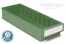 Policový zásobník 5020-7 BIOX, 186 x 500 x 82 mm, zelený