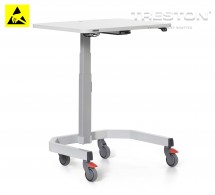 Mobilní pracovní stůl s napájením Treston PowerX Move ESD TPXMO8060L-49