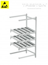 Boční rozšíření Treston FiFo Flow Rack, M900, ESD, 933x805x1860mm, TFR900SE-49