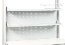 Perforovaný panel, M1200, 1178x389mm, šedý ESD, 861533-49