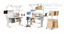 Stoly Concept Ergo: příklad konfigurace