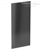 Perforovaný panel na zeď 949x1976mm, černý 837350-18