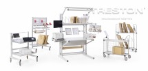 S produkty Treston vytvoříte komplexní ergonomické pracoviště přizpůsobené na míru