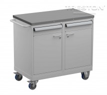Vozík na nářadí Tool Trolley 2, ocelová deska, TWIN45-002-41