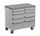 Treston - Vozík na nářadí Tool Trolley 3, ocelová deska, TWIN45-003-41