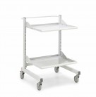 Průmyslový vozík Treston Multi Trolley M900, nízký, 2 police, TMTL9-001-41