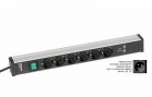Treston - Kabelový kanál 468, 6 zásuvek, 2 USB, vypínač TPR4-001