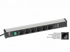Kabelový kanál 468, 6 zásuvek, 2 USB, vypínač, TPR4-001-FR