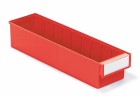 Treston - Policový zásobník 5015-5, 500 x 132 x 100 mm, červený