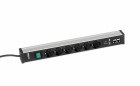 Treston - Kabelový kanál 468, 6 zásuvek, 2 USB, 2 CAT6A, vypínač, TPR4-003-FR