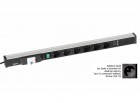 Kabelový kanál 836, 6 zásuvek, 2 USB, fcp, vypínač, TPR9-010-FR