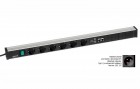 Treston - Kabelový kanál 836, 6 zásuvek, 2 USB, 2 CAT6A, vypínač TPR9-003