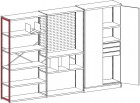 Koncový rám 500x2000, otevřený 851719-49