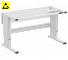Průmyslový stůl Treston Concept Ergo - rám 1000x750mm, ESD, elektromotor, CE10075EL-49