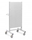 Průmyslový vozík Treston Multi Trolley M900, vysoký, perf. panely, TMTH9-005-41