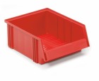 Treston - Stohovací zásobník 3040-5, 400 x 310 x 156 mm, červený