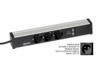 Treston - Kabelový kanál 331, 3 zásuvky, 2 USB, TPR3-001-FR
