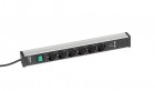 Treston - Kabelový kanál 468, 6 zásuvek, 2 USB, vypínač TPR4-001